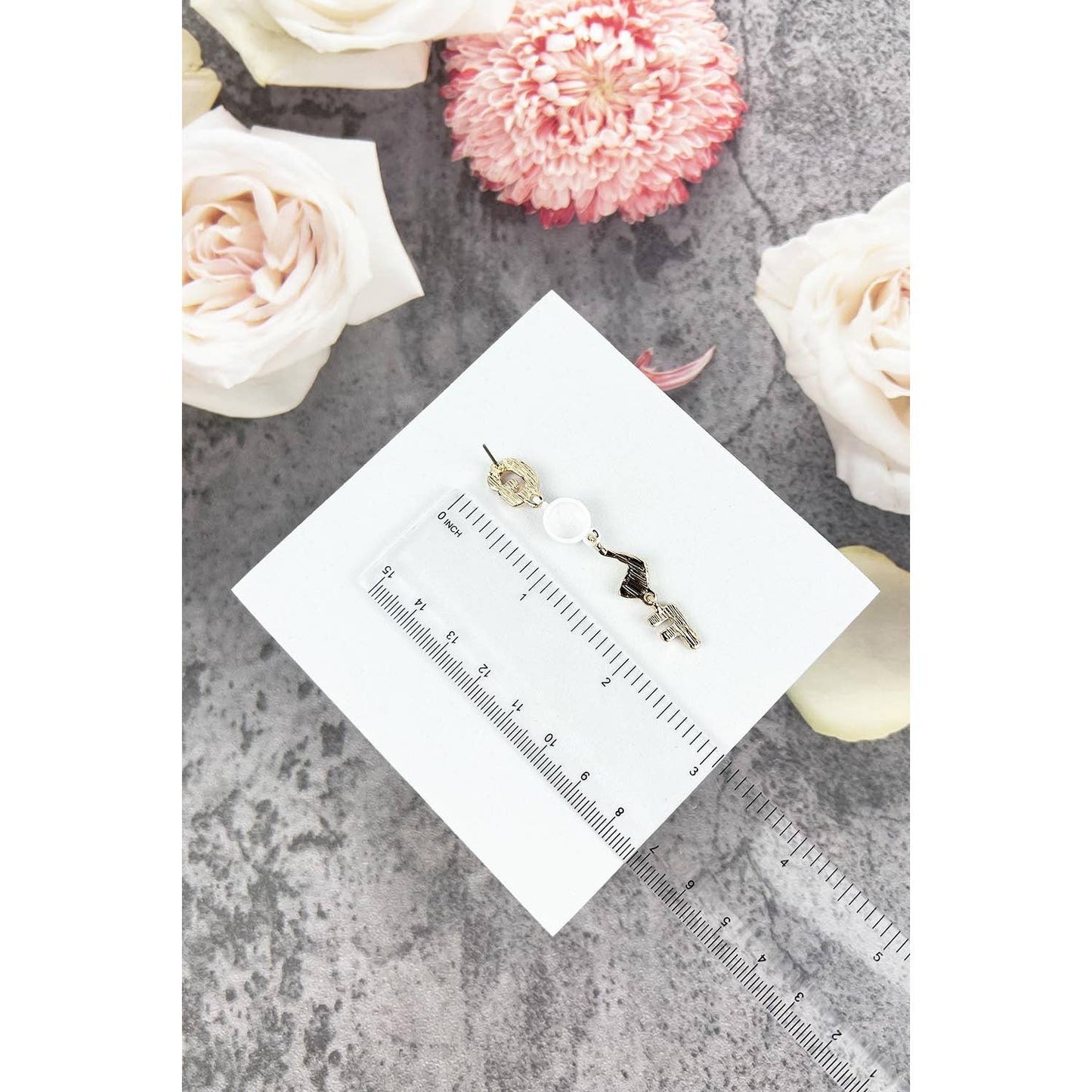 Adorable Golf Dangle Earrings on Post (stud)