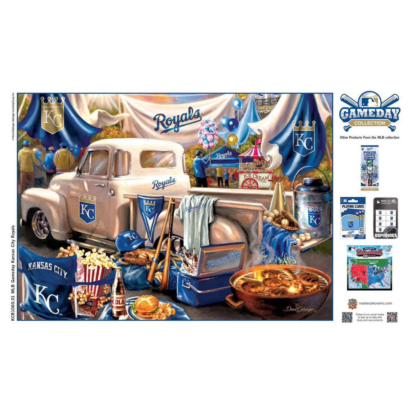Kansas City Royals - Gameday 1000 Piece Puzzle