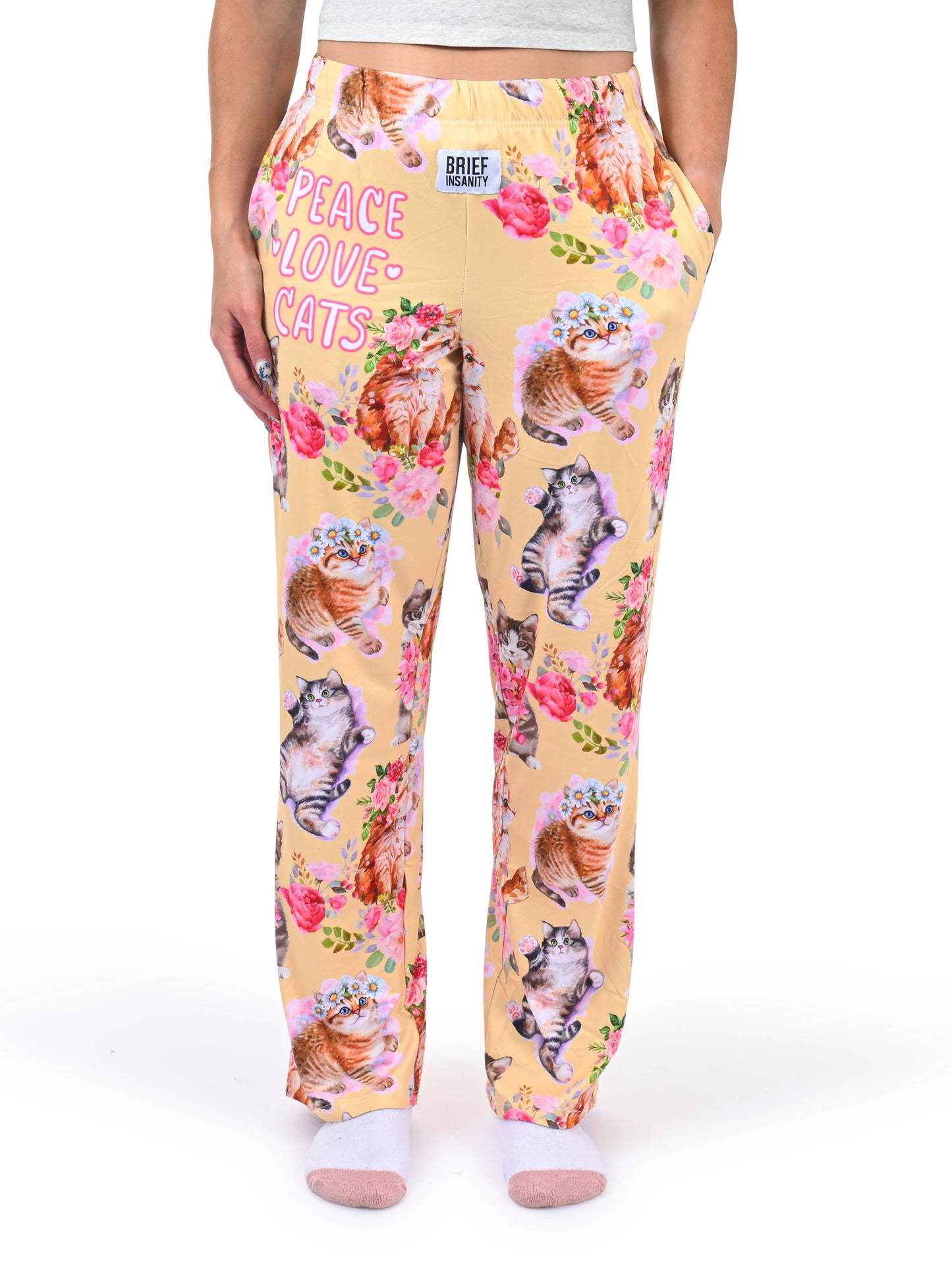 Peace, Love & Cats Lounge Pants