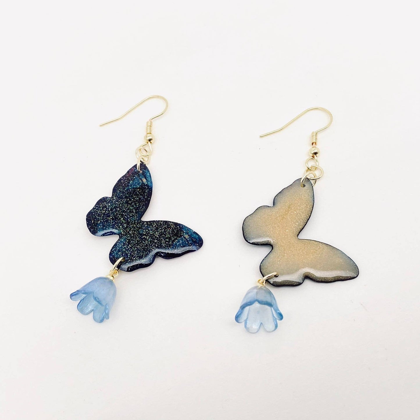 Multi Style Colorful Butterfly Flower Charm Dangle Earrings