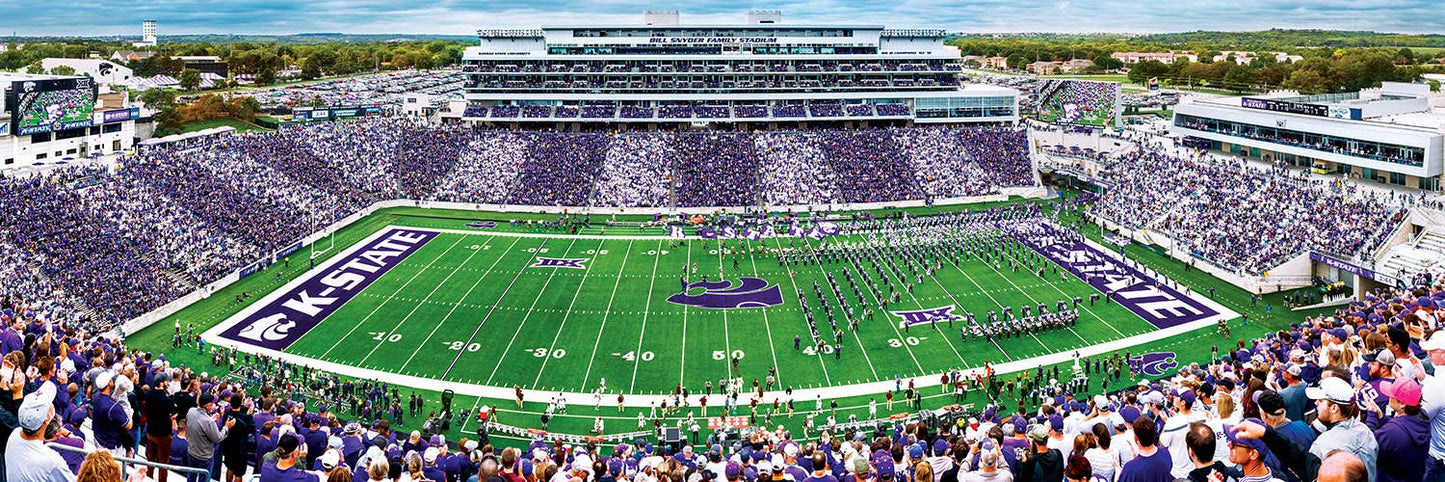 Kansas State Wildcats - 1000 Piece Panoramic Puzzle