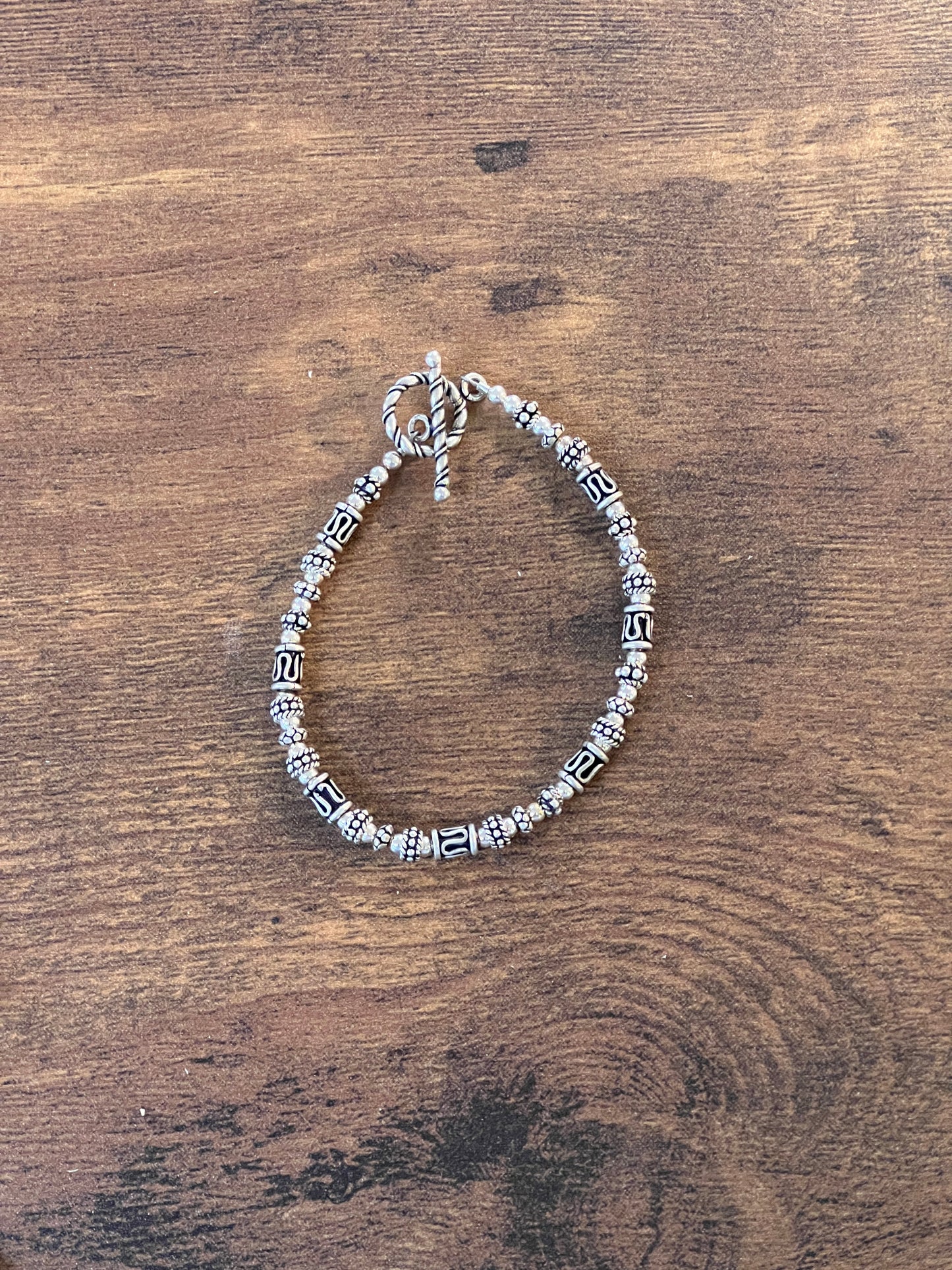 Sterling Silver and 14KT Gold Fill Bracelet
