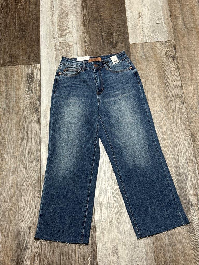 Judy Blue Wide Crop Jeans