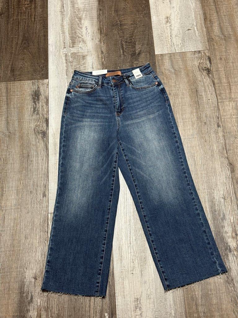 Judy Blue Wide Crop Jeans