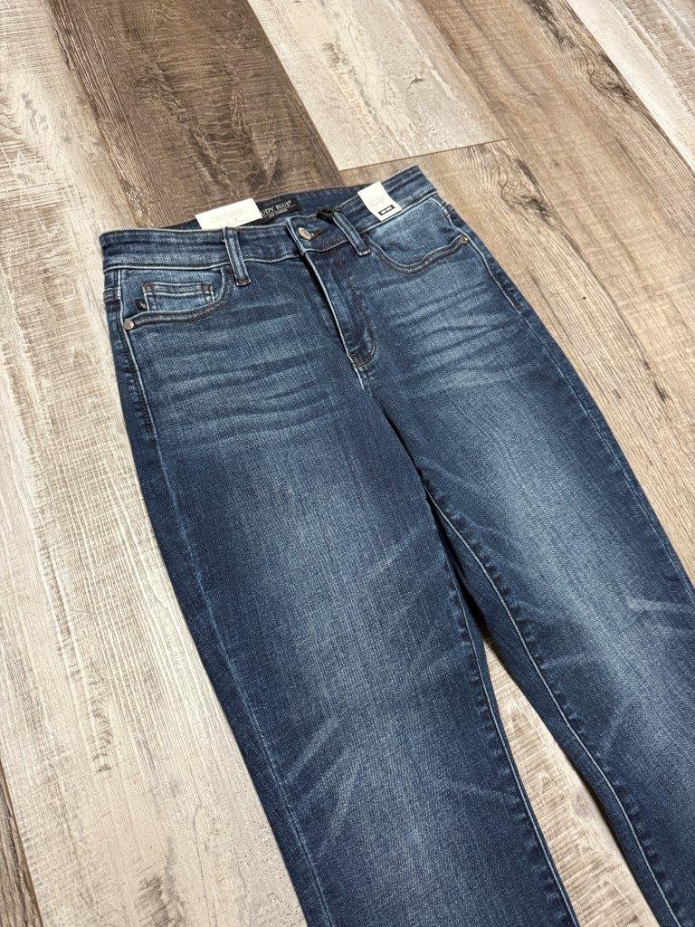 Judy Blue CORE Cuffed Slim Fit Jeans