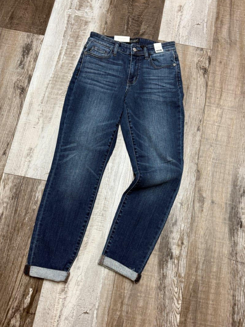 Judy Blue CORE Cuffed Slim Fit Jeans