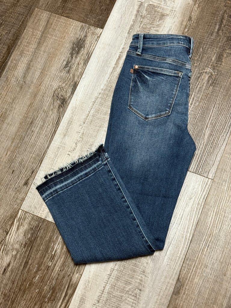 Judy Blue Kick Flare Blue Jeans