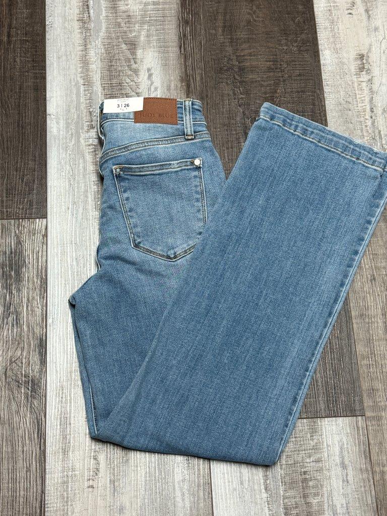 Judy Blue High Waist Straight Fit Jeans