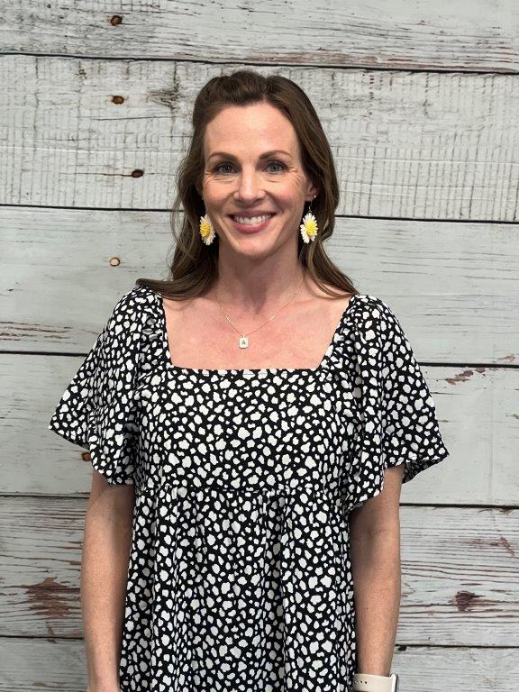 Black and White Babydoll Dress