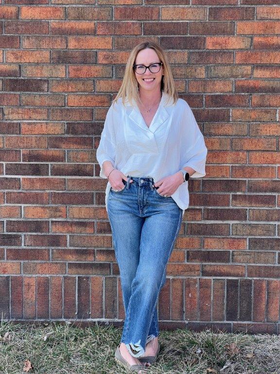 High Waist RIGID MAGIC Judy Blue Wide Crop Blue Jeans