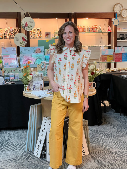 Sunflower Yellow Pants by GiGio