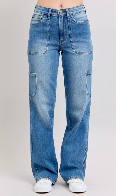 Judy Blue 90's Straight Fit Jeans