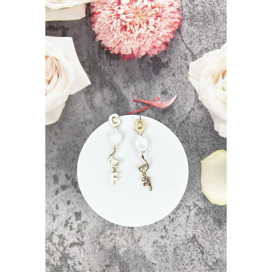 Adorable Golf Dangle Earrings on Post (stud)