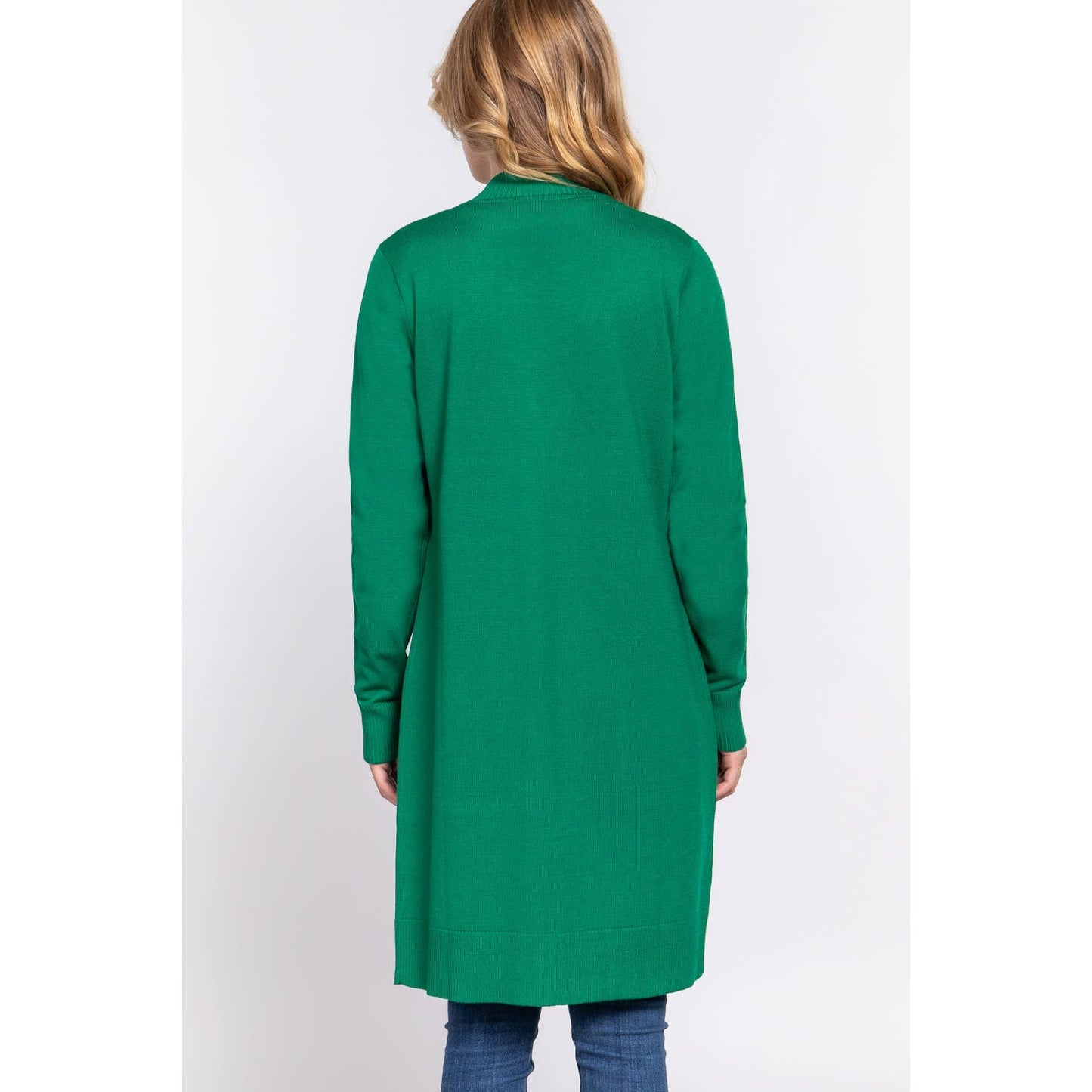 OPEN FRONT SWEATER CARDIGAN