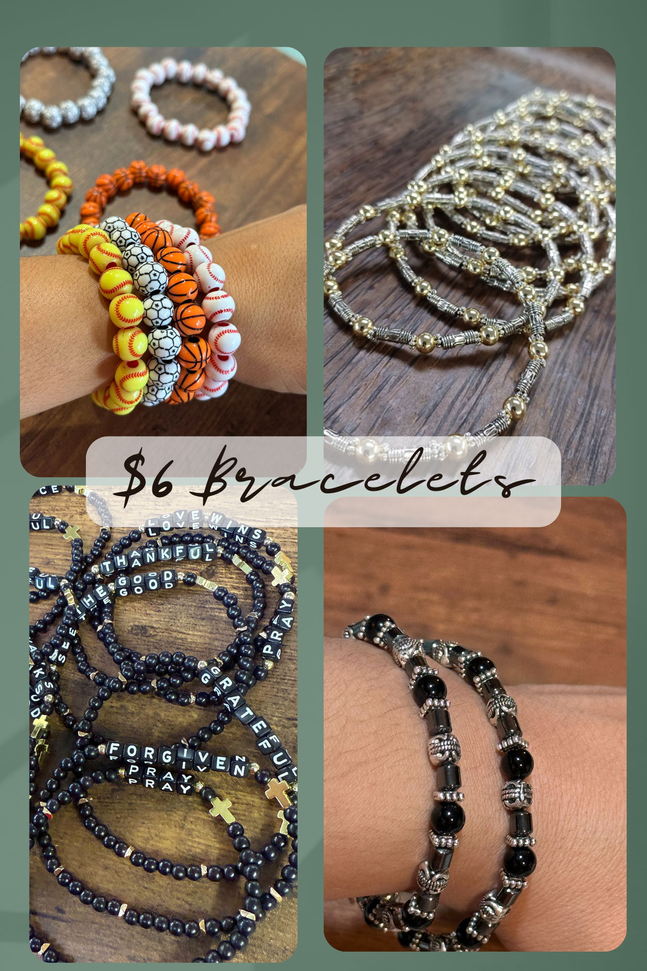 $6 Bracelets