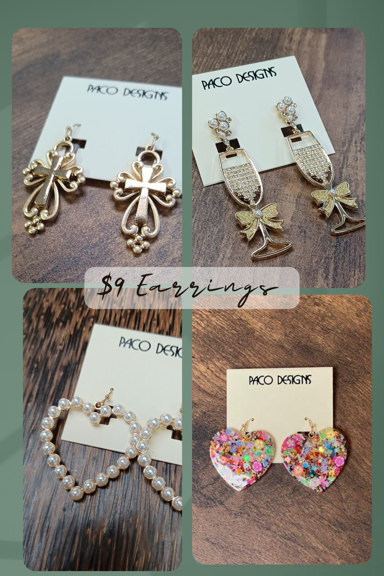 $9 Earrings