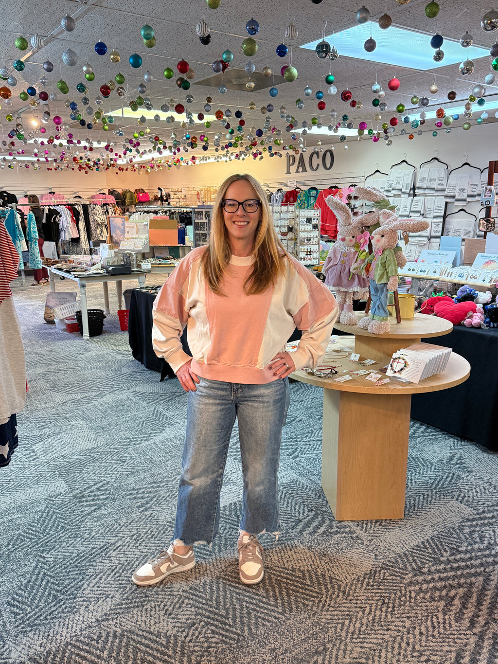 Color Block Reverse Stitch Sweater