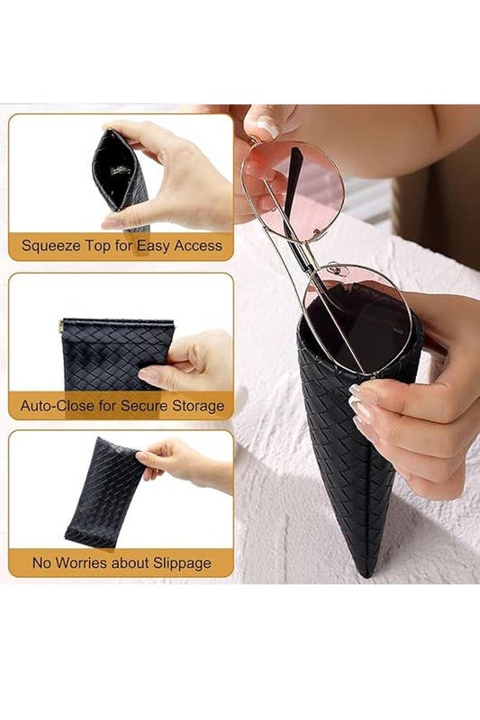 Magnetic Close Eye-glass Case