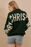 OVERSIZE Christmas Sweater with Lettering