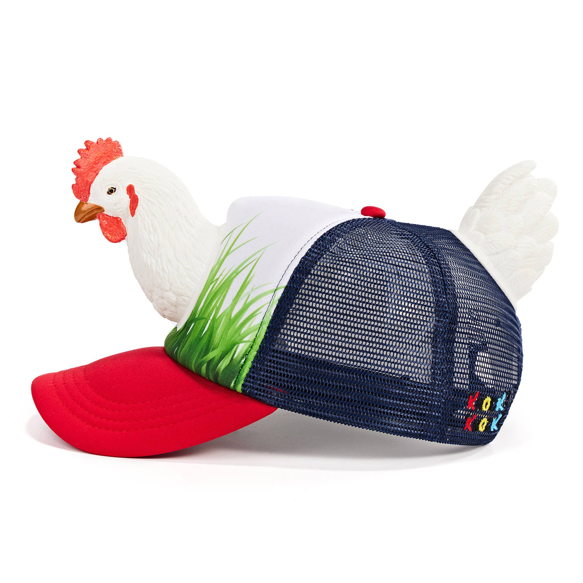 Chicken | Unisex Trucker Hat Base Cap Mesh Back