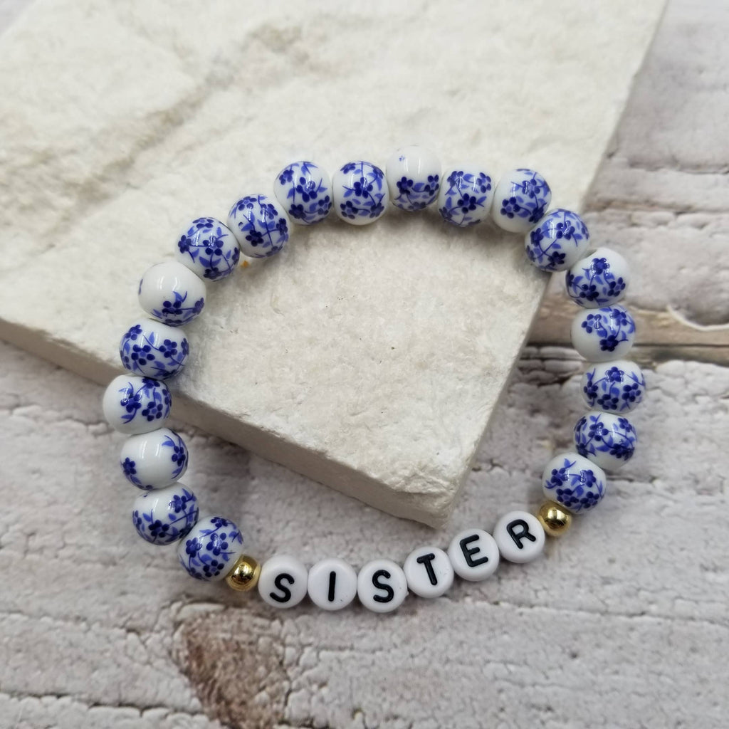 Ceramic Beaded Sisters Friendship Bracelet