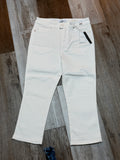 White Judy Blue High-waist Capri Jeans w/ Tummy Control (Copy)