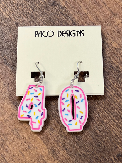 Birthday Candle Earrings