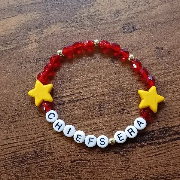 Shinning In My Chiefs Era Bracelet
