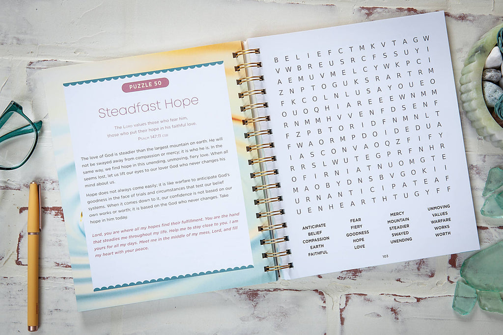 100 Days of Strength for Depression & Anxiety (Word Search)