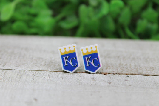 KC Royals Stud Earrings