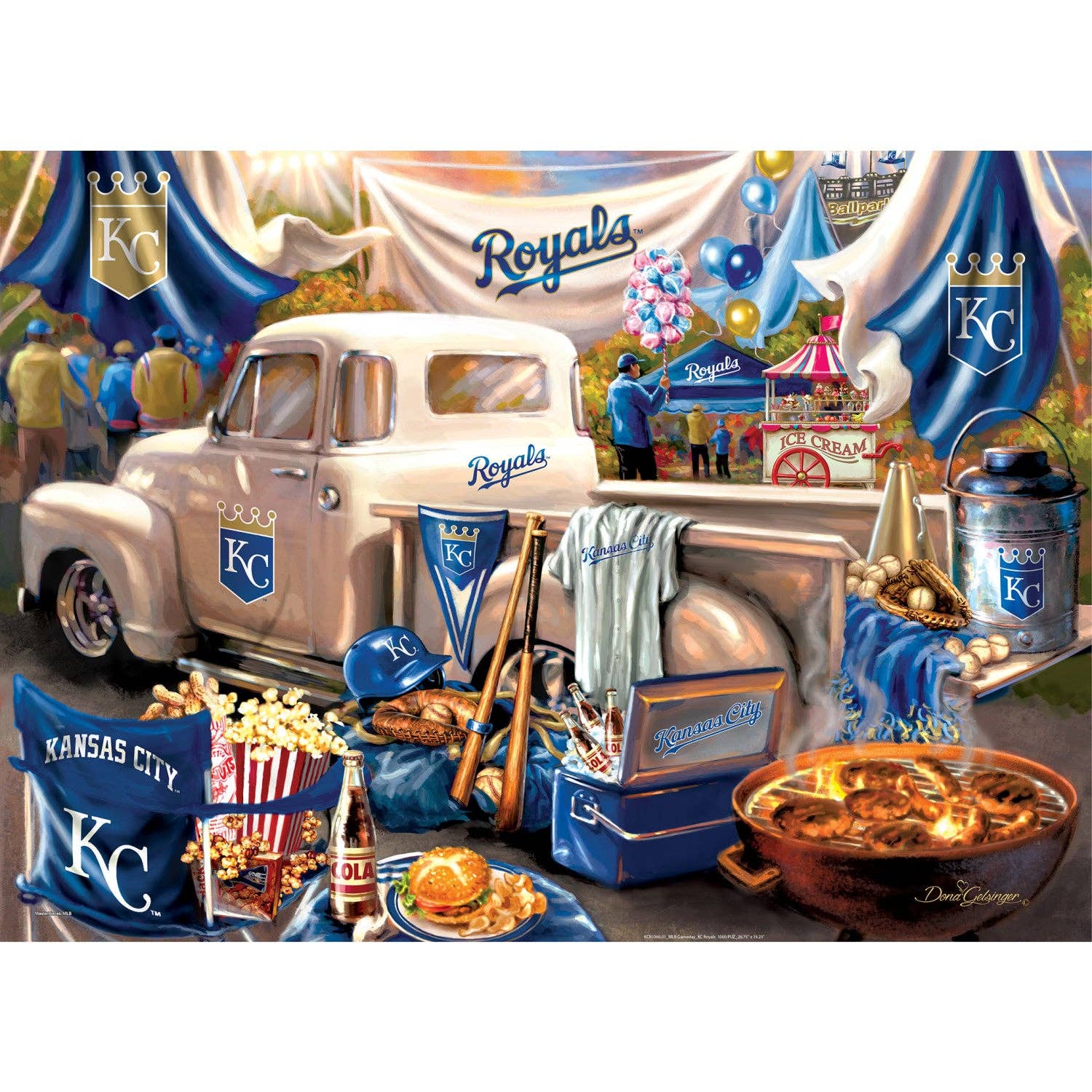 Kansas City Royals - Gameday 1000 Piece Puzzle