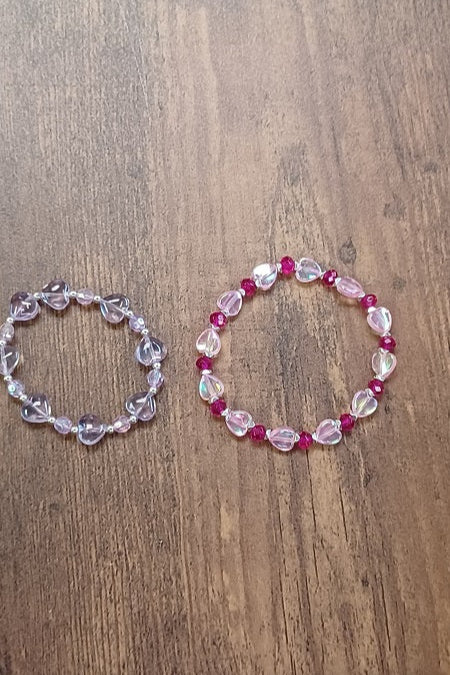 Clearly a Sweetheart Bracelet