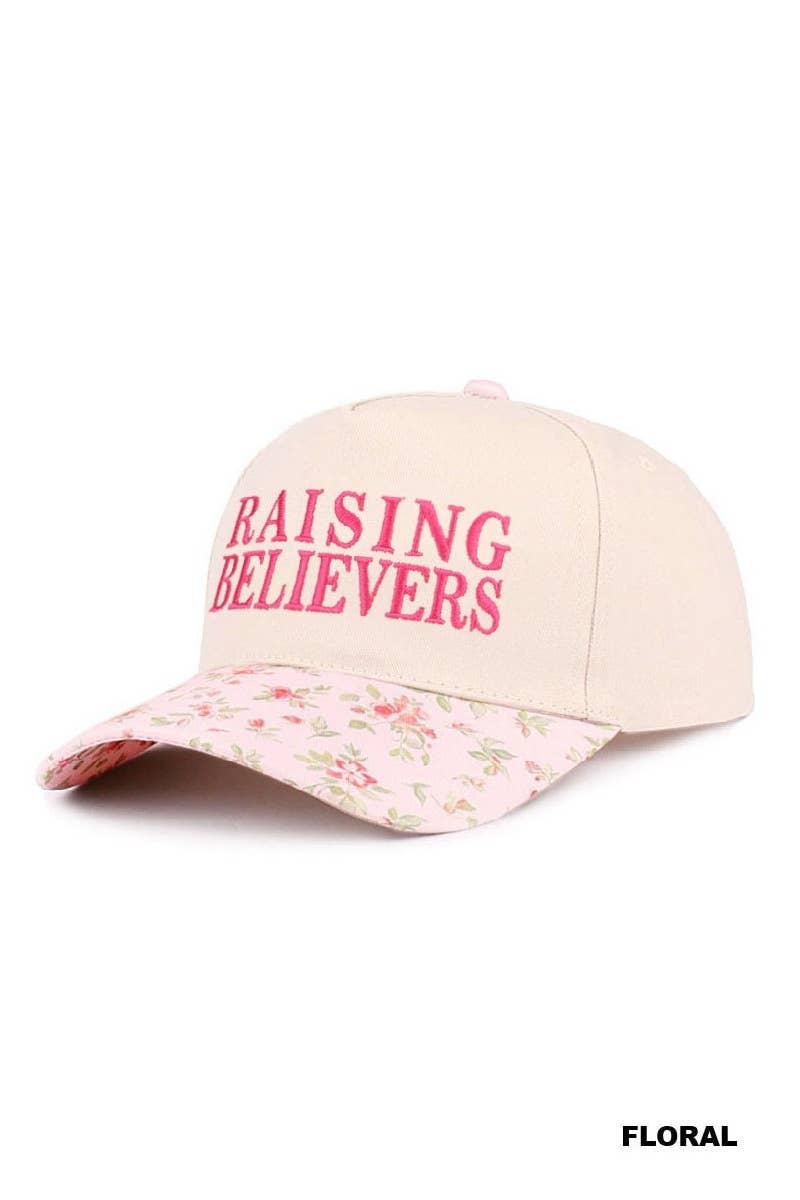 Raising Believers Two Tone Cotton Hat