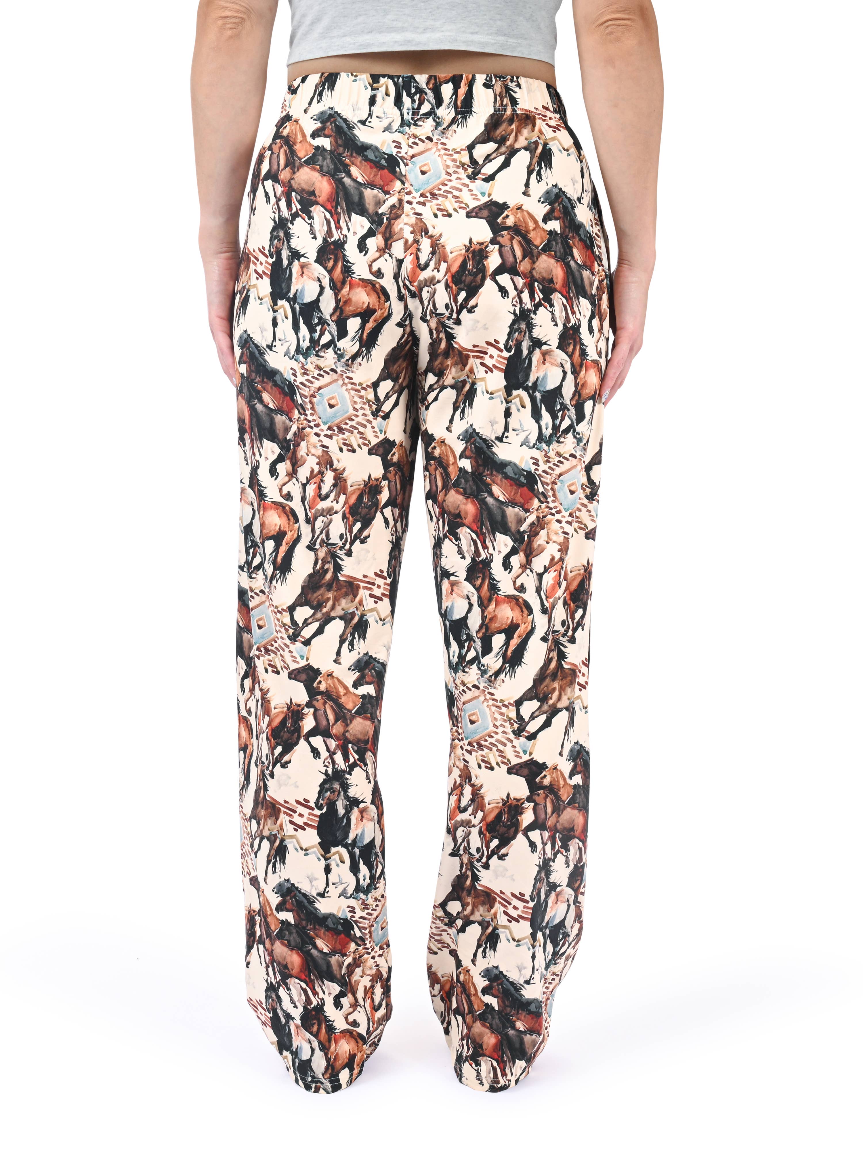 Rustic Horse Pajama Pants