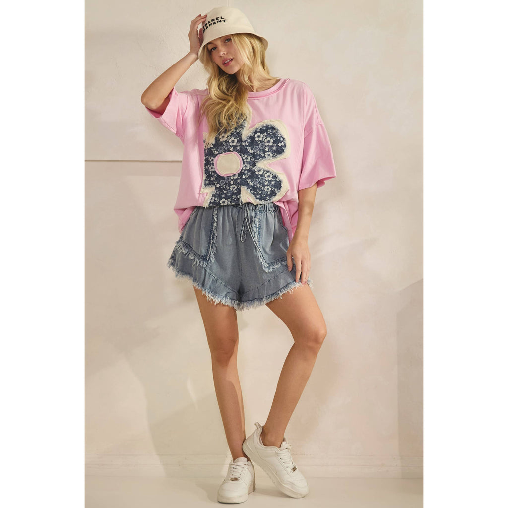 FREE SPIRIT FLORAL PATCH TOP by Sage & Fig