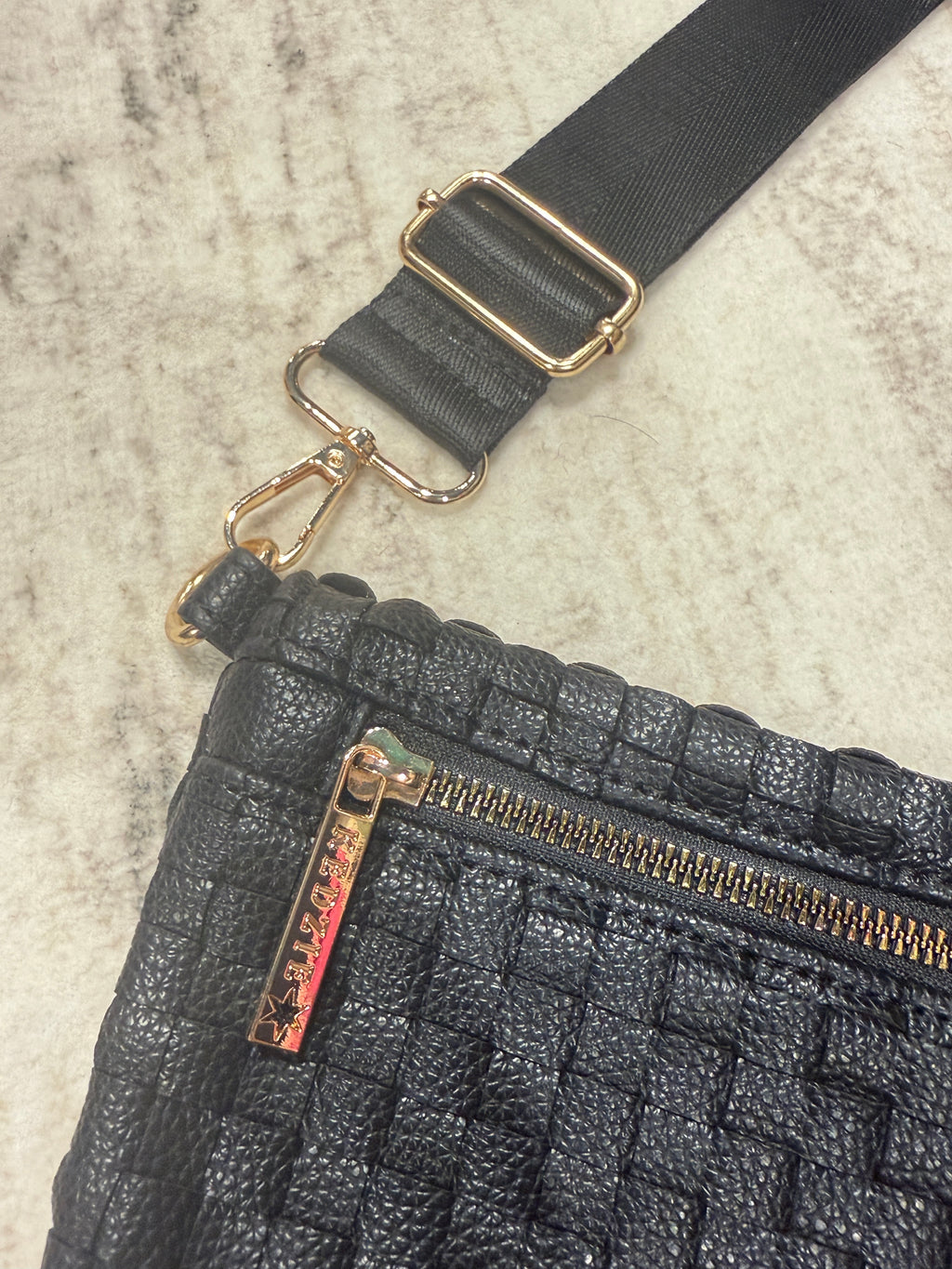 Kedzie Woven Crossbody Bag