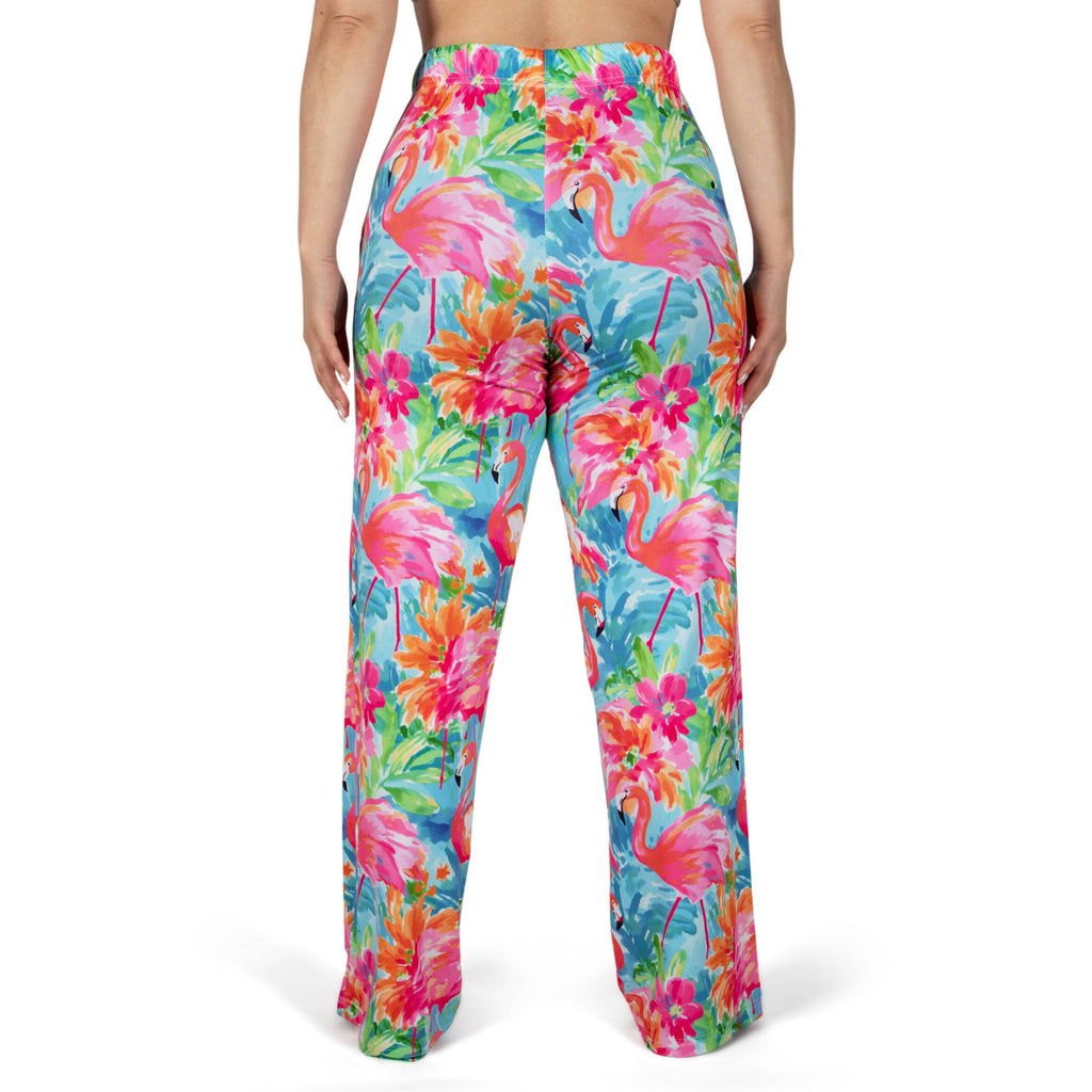 Pastel Flamingo Pajama Lounge Pants
