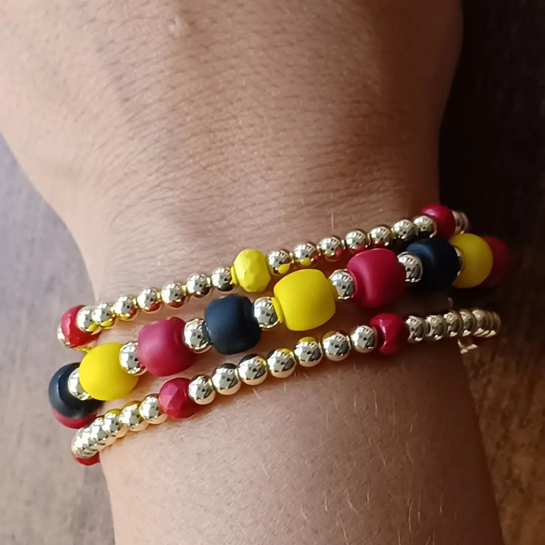 Chiefs Pony Beads Bracelet