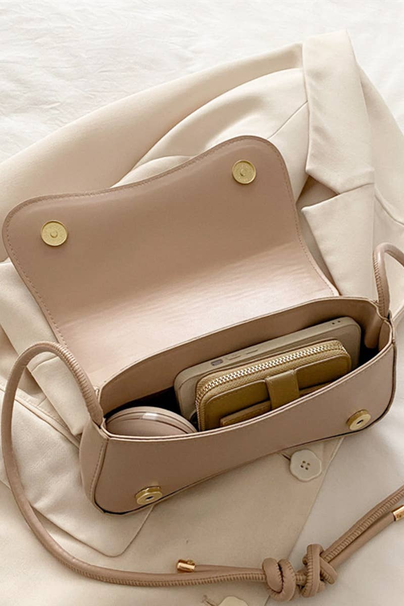 Bow Accent Underarm Shoulder Bag