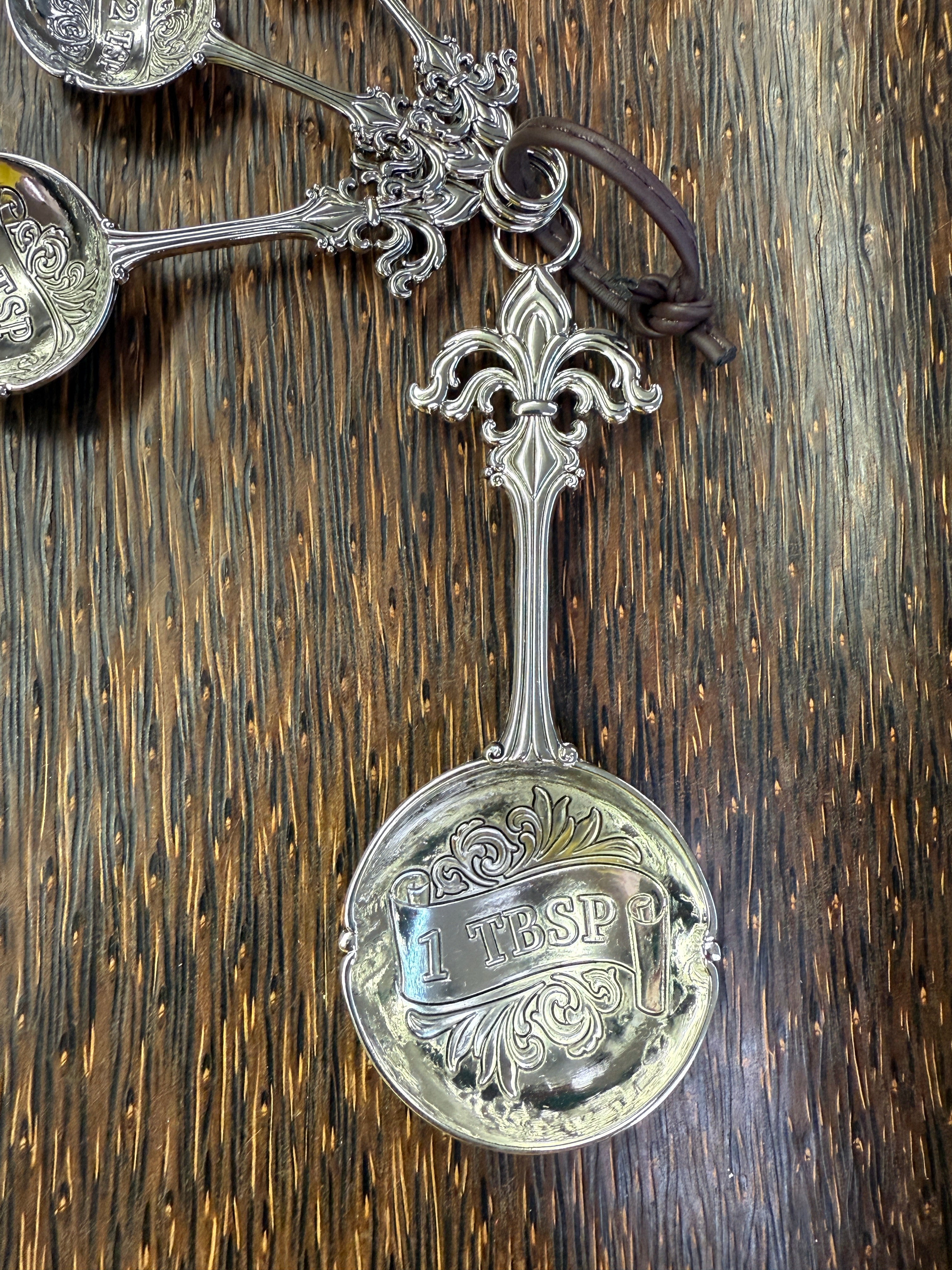 Fleur De Lis Measuring Spoon Set