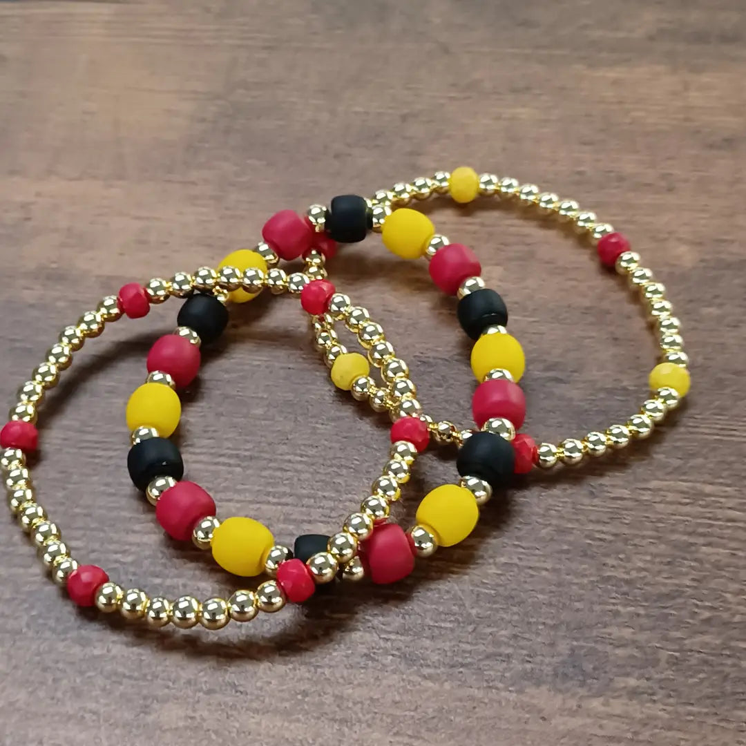 Chiefs Pony Beads Bracelet