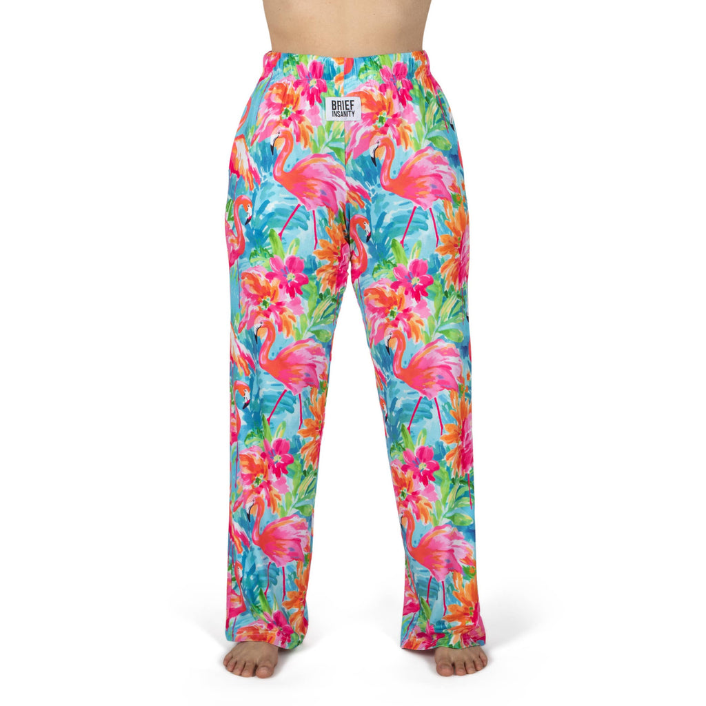 Pastel Flamingo Pajama Lounge Pants