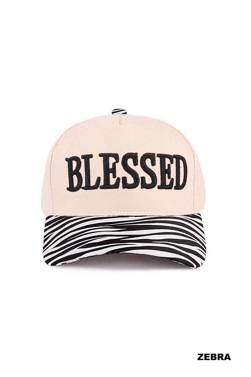 Blessed Two Tone Cotton Cap