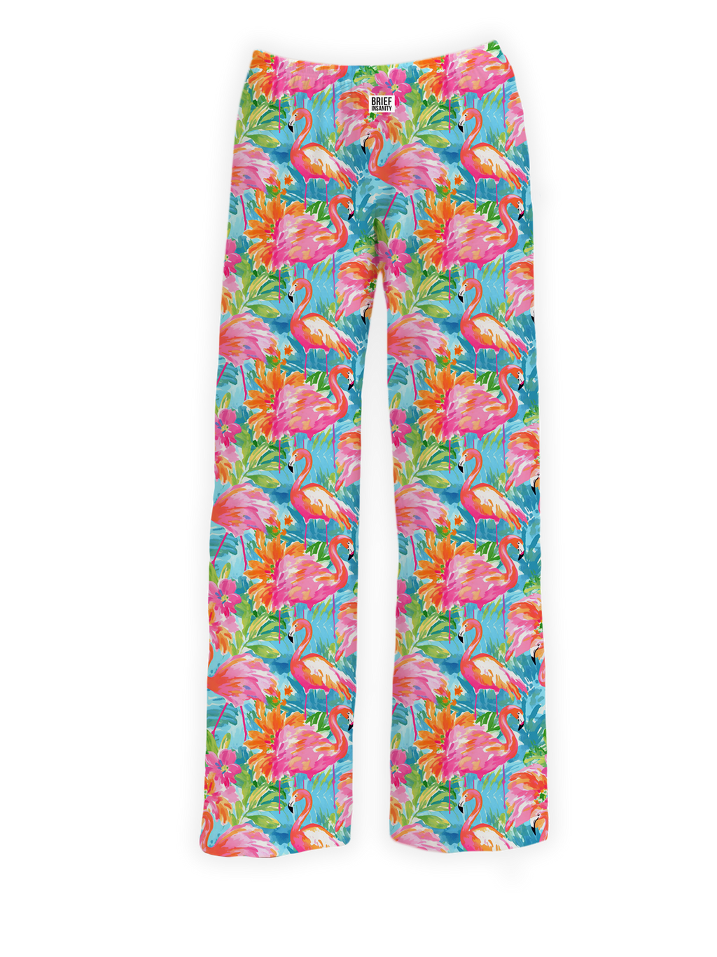 Pastel Flamingo Pajama Lounge Pants
