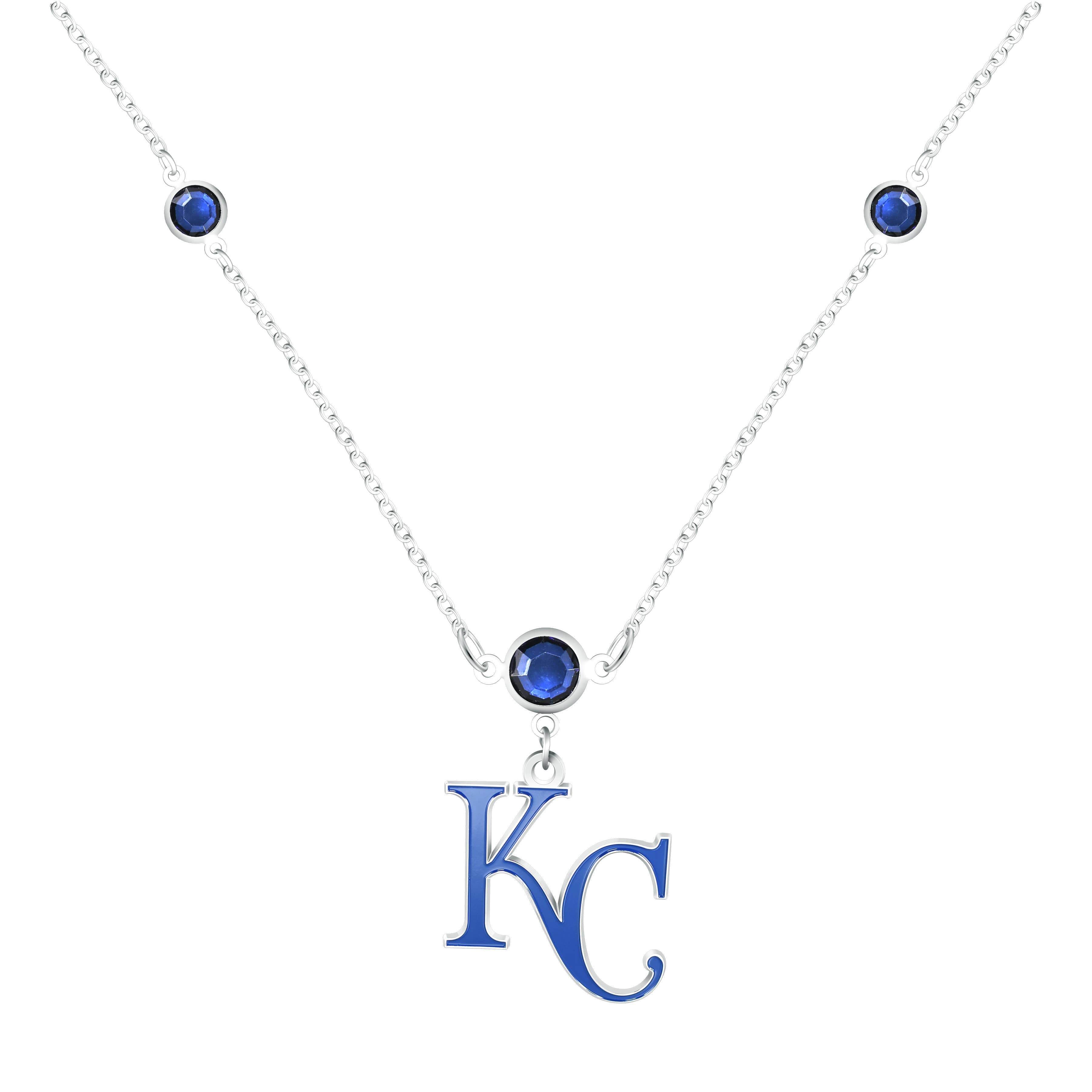 MLB Kansas City Royals Triple Beaded Necklace