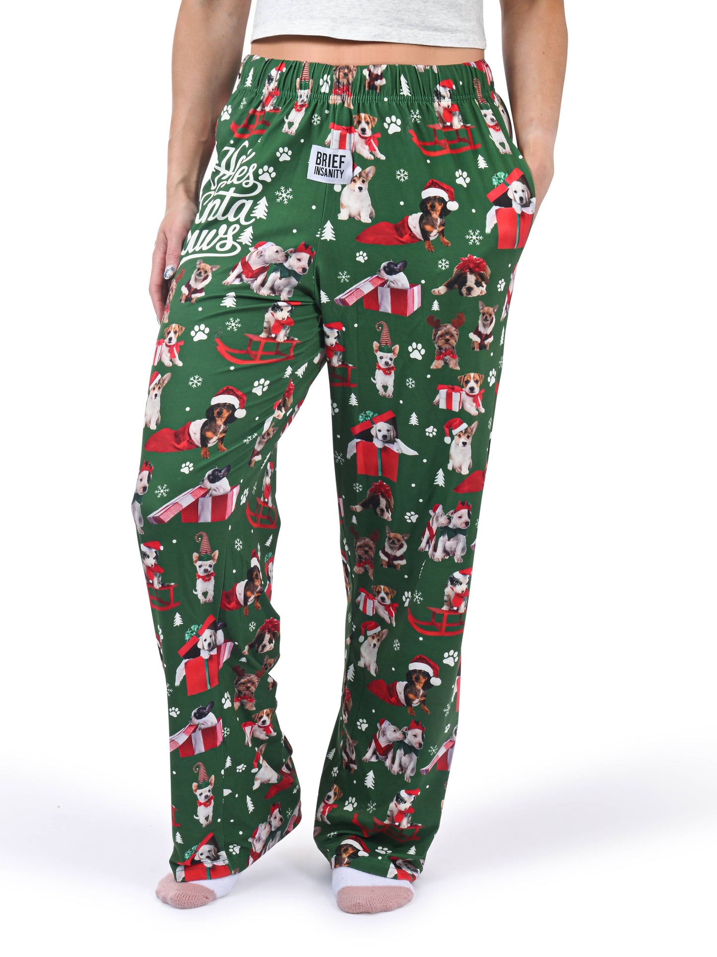 Here Comes Santa Paws Lounge Pants