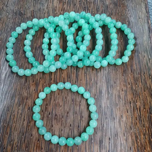 Serenity Jade Crystal Beaded Bracelet
