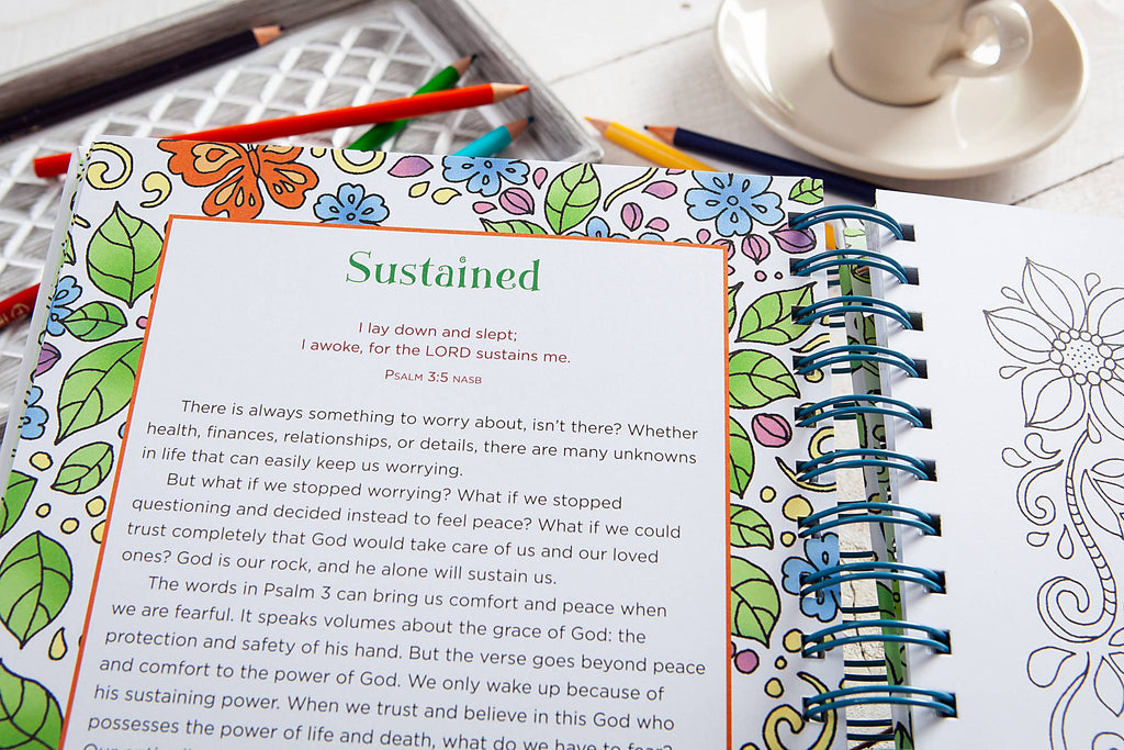 A Little God Time for Women (Devotional Coloring Book)