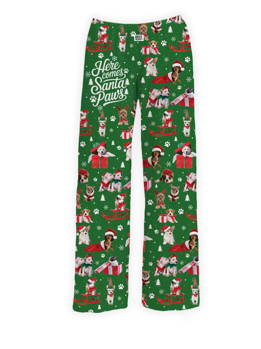 Here Comes Santa Paws Lounge Pants