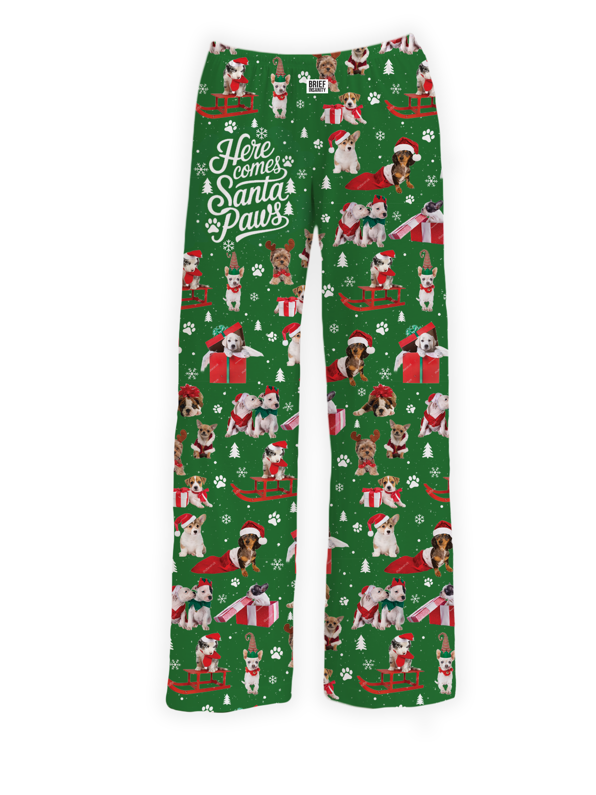 Here Comes Santa Paws Lounge Pants